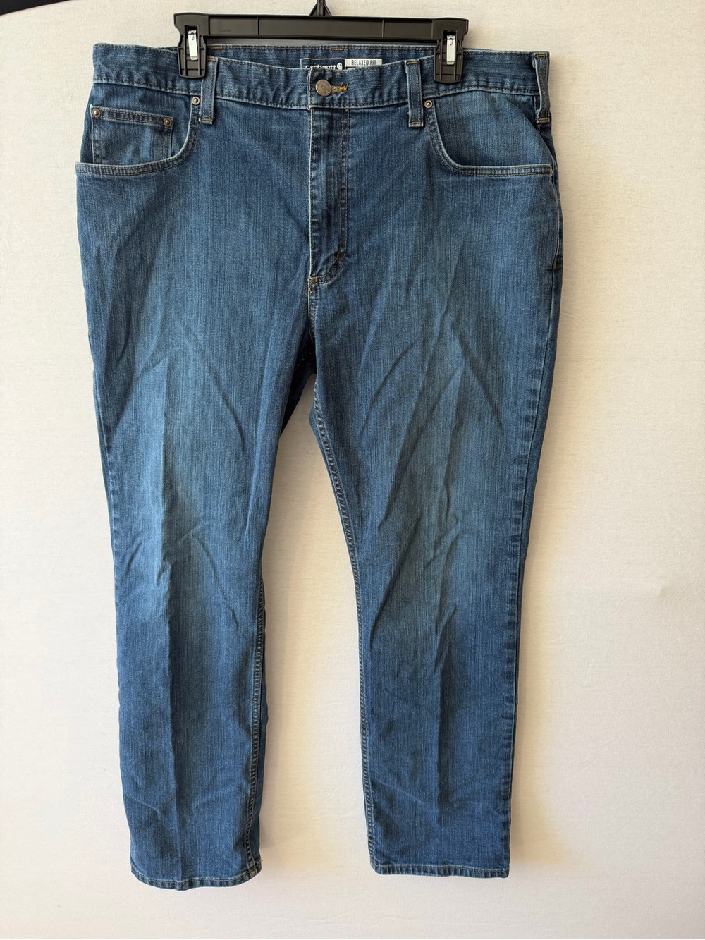 Carhartt Men’s Rugged Flex Jeans - Medium Blue 38x32